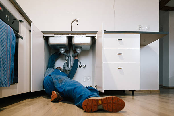 Professional Plumbing technician working in Bernville, PA